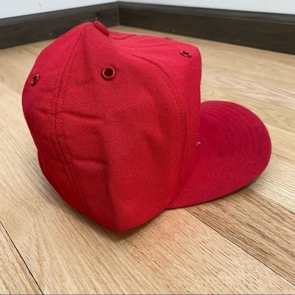 Vintage Cicioni Radiator Patch Hat Trucker Red - Picture 4 of 8